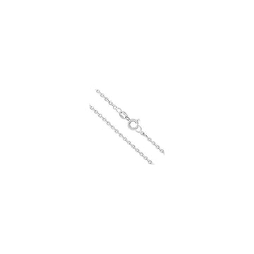 1.2MM Cable Chain .925 Solid Sterling Silver Available In 16"- 24" Inches